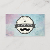 クラシック理容師ショップテクスカラフルチャ 名刺 (正面)