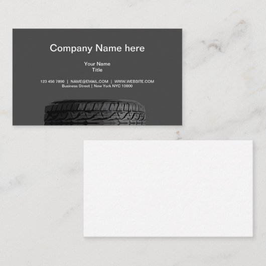 クラシック用名刺 名刺 (正面/裏面)