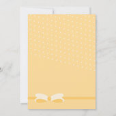 クラシック男の赤ちゃんシャワー招待状 招待状 (裏面)