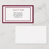 クラシック発呼カード コーリングカード (正面/裏面)