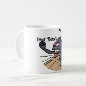 クラシック白マグ コーヒーマグカップ (正面左)