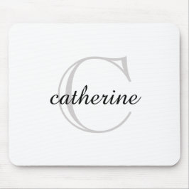 クラシック白書モノグラム マウスパッド