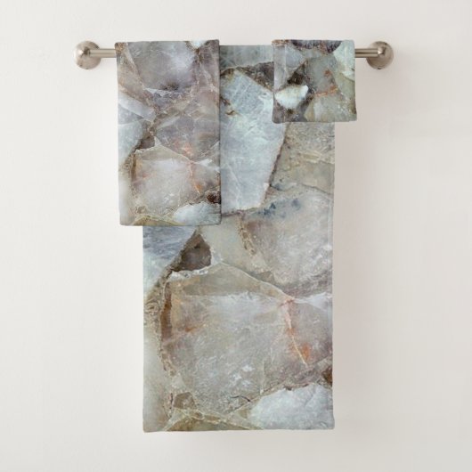 クラシック白色石英 バスタオルセット (インサイチュ)