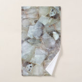 クラシック白色石英 バスタオルセット (ハンドタオル)