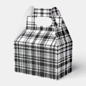 クラシック白黒の格子縞 フェイバーボックス (裏面サイド)