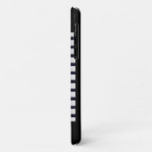 クラシック白黒ストライプのiPhone / iPadケース Case-Mate iPhoneケース (裏面/左)