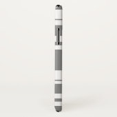 クラシック白黒タータンチェック板 Case-Mate iPhoneケース (裏面/右)