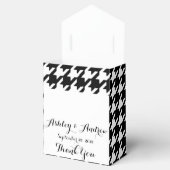 クラシック白黒パタ千鳥格子のーン フェイバーボックス (オープン)