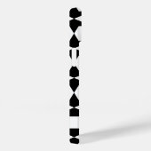 クラシック白黒マムルックスのパターン名 Case-Mate iPhoneケース (裏面 / 右)