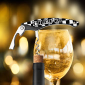 クラシック白黒ワインコルク栓抜 ソムリエナイフ