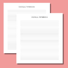 クラシック白黒細線