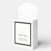 クラシック白黒結婚の フェイバーボックス (オープン)