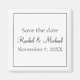 クラシック白黒 マグネット