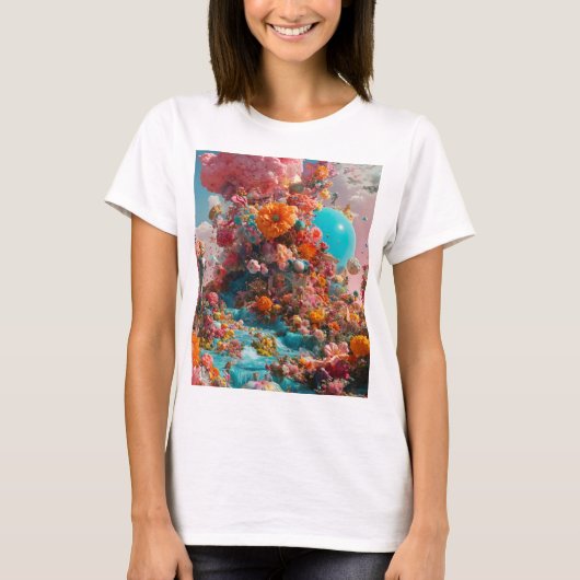 クラシック白T型：タイムレススタイル Tシャツ (正面)