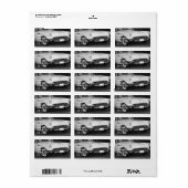 クラシック白T鳥 ラベル (フルシート)