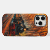 クラシック秋季列車 iPhoneケース (裏面横)