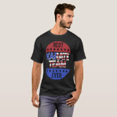 クラシック空手チーム 独立記念日 愛国空手 Tシャツ (正面フル)