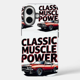 クラシック筋力 iPhone 16ケース