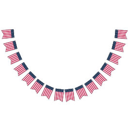 クラシック米国国旗の星とストライプ バンティングフラッグ