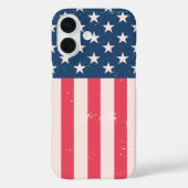クラシック米国旗グランジ Case-Mate iPhoneケース (裏面)