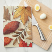 クラシック紅葉 キッチンタオル (四つ折り)