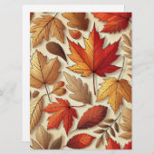 クラシック紅葉 シーズンカード (正面/裏面)