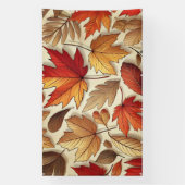 クラシック紅葉 横断幕 (縦)