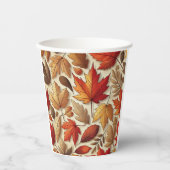 クラシック紅葉 紙コップ (正面)