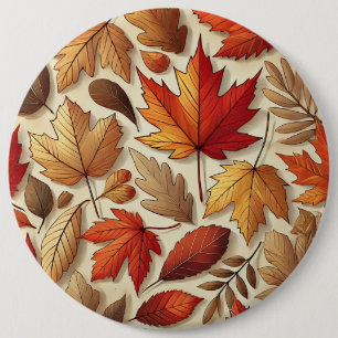 クラシック紅葉 缶バッジ