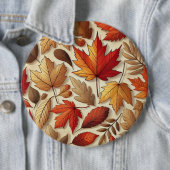 クラシック紅葉 缶バッジ (インサイチュ)