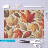 クラシック紅葉 薄葉紙 (クラフト)