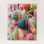 クラシック素朴カントリーお洒落コテージ ジグソーパズル (縦)