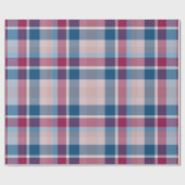 クラシック素朴バッファロープレイドラッピング紙 ラッピングペーパー (フラット)