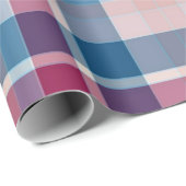 クラシック素朴バッファロープレイドラッピング紙 ラッピングペーパー (ロールコーナー)