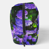 クラシック紫色のリアルあじさいトイレタリーバッグ ドップキット (右)