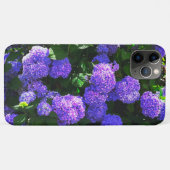 クラシック紫色のリアルあじさい電話iPadケース Case-Mate iPhoneケース (裏面(横))