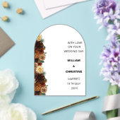 クラシック結婚カード アクリル招待状 (インサイチュ (ウェディング))