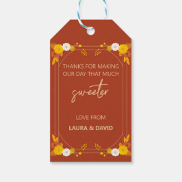 クラシック結婚テーマ ギフトタグ