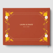 クラシック結婚テーマ ゲストブック (裏面)