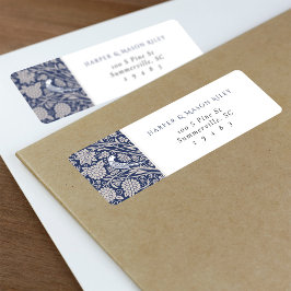 クラシック結婚ビクトリアン差出人住所ラベル ラベル