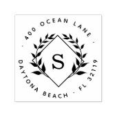 クラシック結婚差出人住所 セルフインキングスタンプ (デザイン)