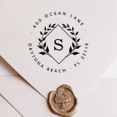 クラシック結婚差出人住所 セルフインキングスタンプ