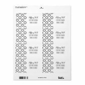 クラシック絞り込み出荷ラベル ラベル (フルシート)