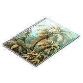 クラシック絵画のジャングル ノートブック (左側)