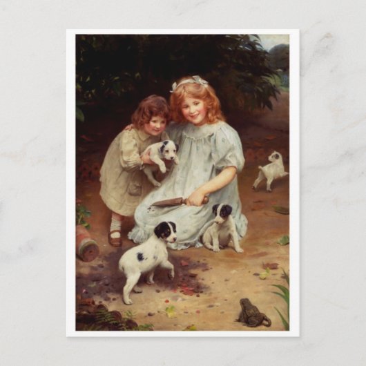 クラシック絵画葉書 インビテーションポストカード (正面)