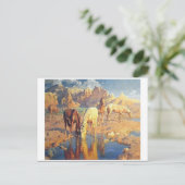 クラシック絵画葉書 ポストカード (スタンド正面)