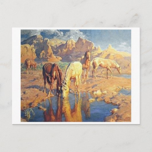 クラシック絵画葉書 ポストカード (正面)