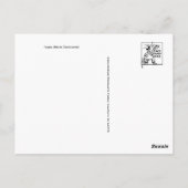 クラシック絵画葉書 ポストカード (裏面)