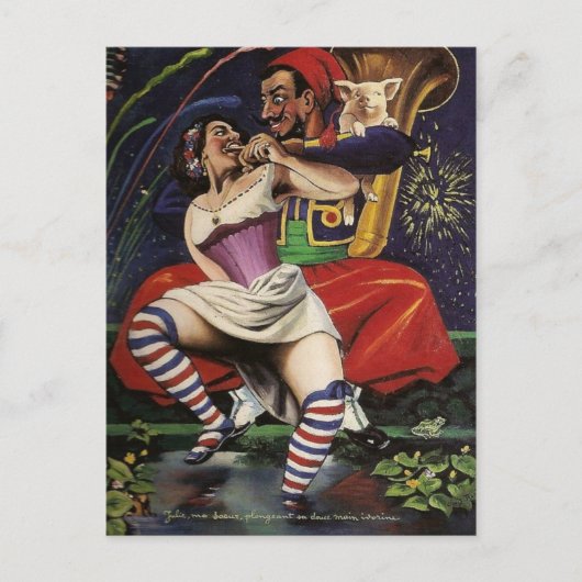 クラシック絵画葉書 ポストカード (正面)