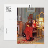 クラシック絵画葉書 ポストカード (正面/裏面)